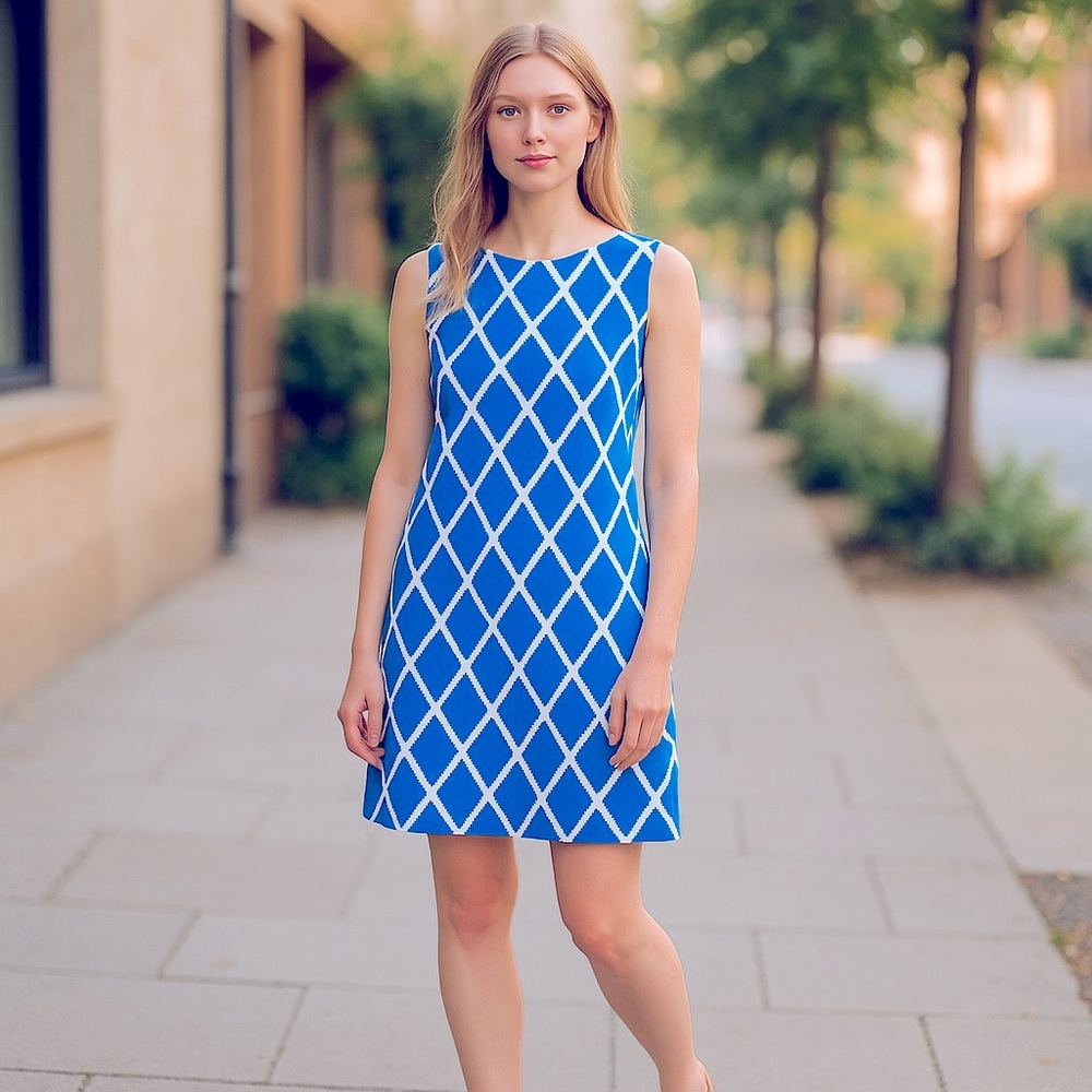ALYX Blue and White Sleeveless Size 16